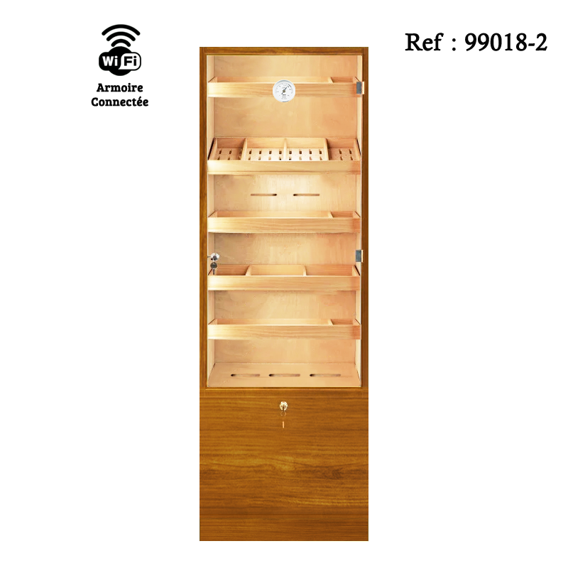 Armoire à cigares HUMIDORIUS Finca Cèdre