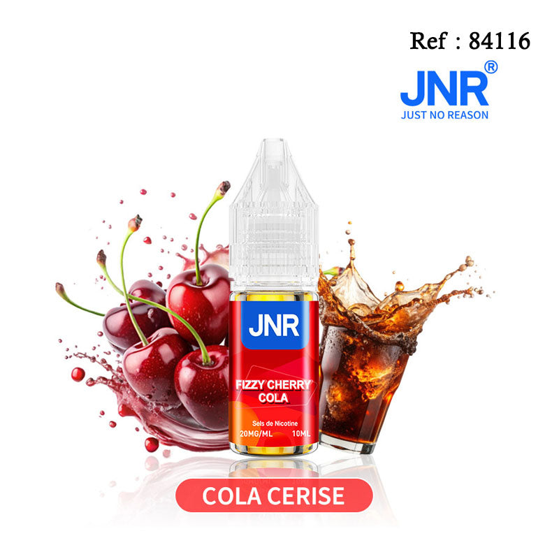 E-liquide Falcon-X JNR Fizzy Cerise Cola 10mL 20mg/mL - Pack de 10pcs