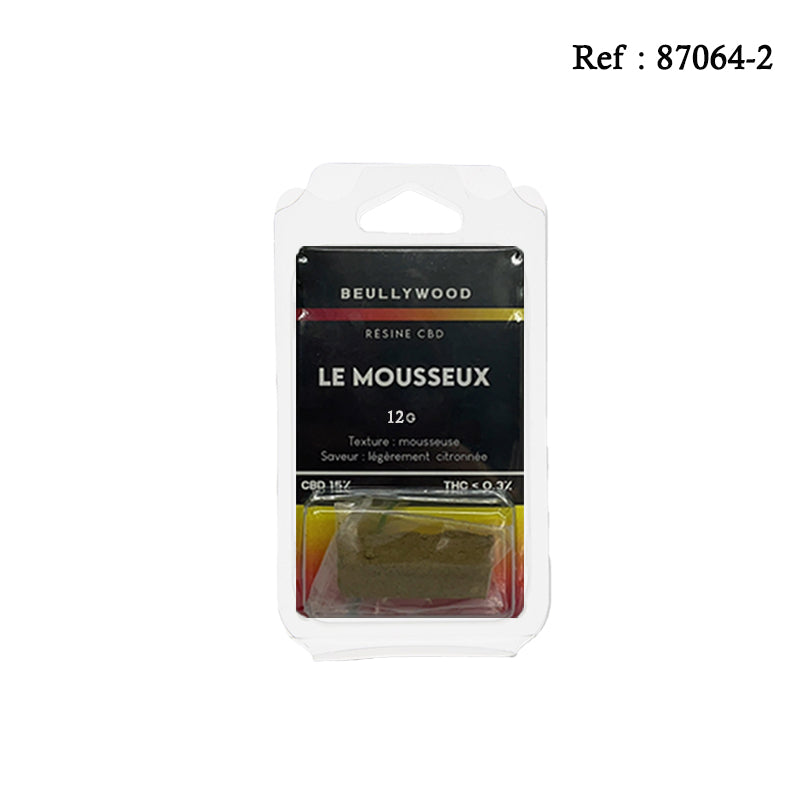 Résine CBD Beullywood 12 gr - Le Mousseux - Jagsmoke